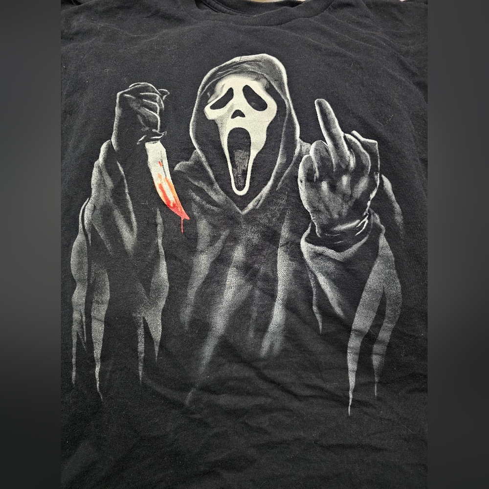 Black Graphic Short Sleeve Tee
